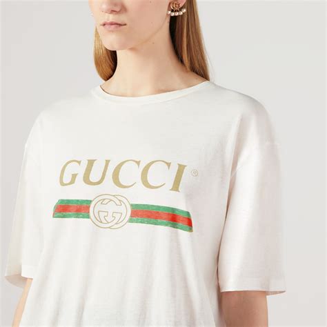 gucci shirt black and white|gucci white shirt women's.